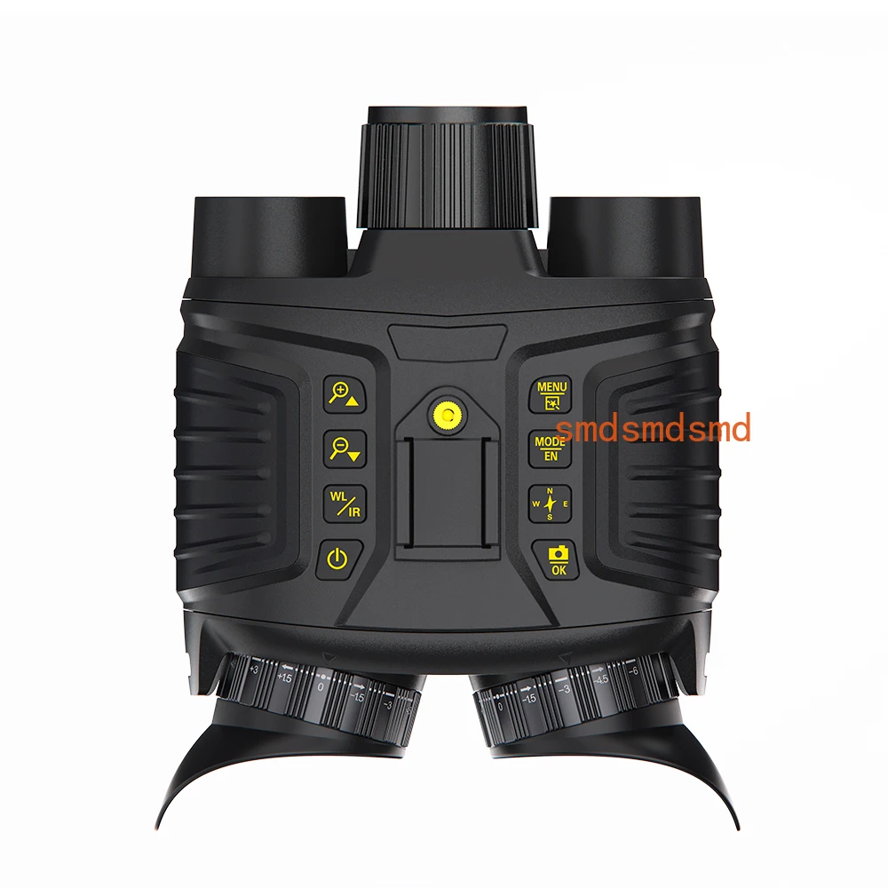 Upgraded Hunting Night Vision Goggles, Head-Mounted Night Vision Binoculars, 8X Digital Zoom, Built-in Compass, Key Backlight
