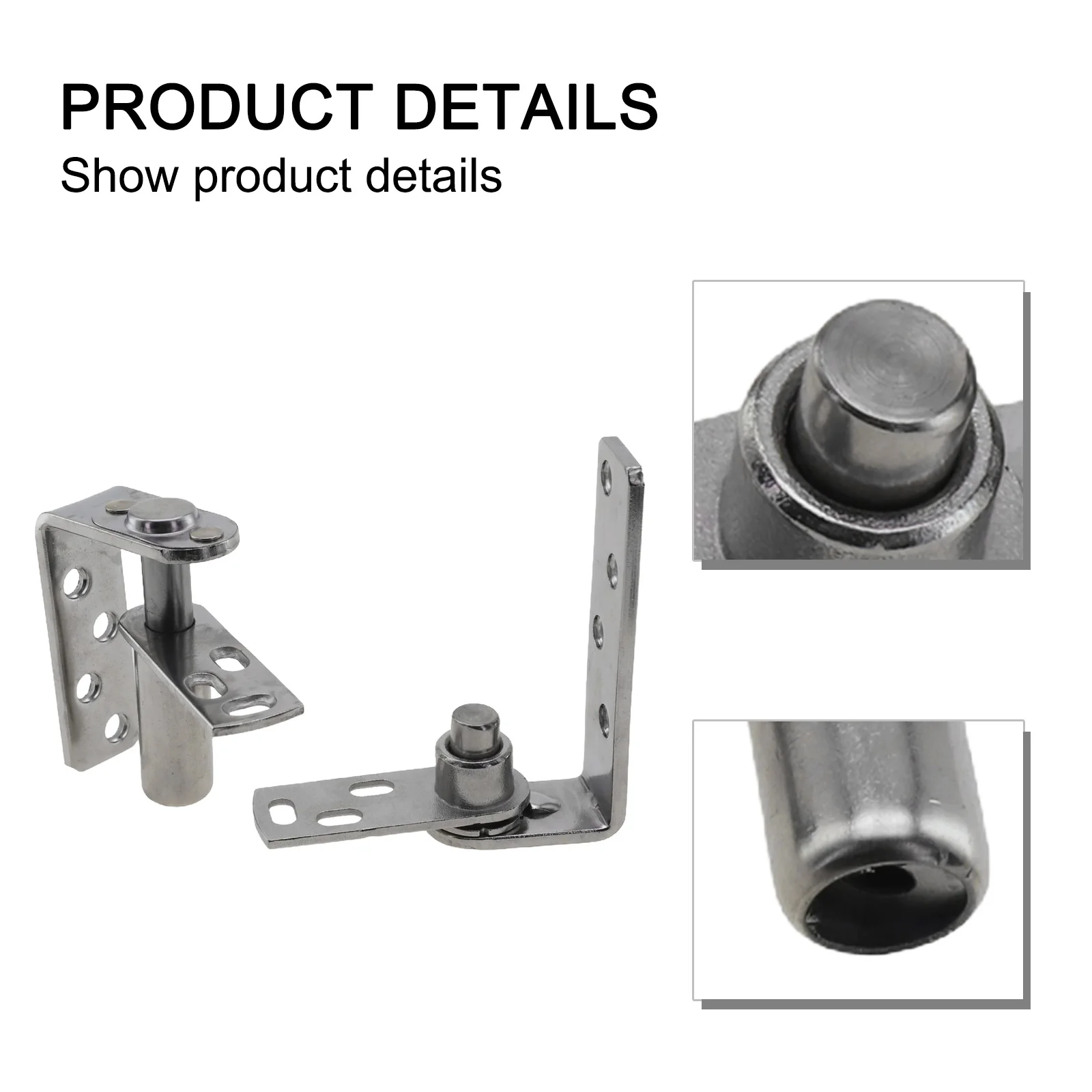 Heavy-Duty Self-Return Swinging Cafe Doors Hinge Stainless Steel HBL's Saloon Door Hinge 3.68