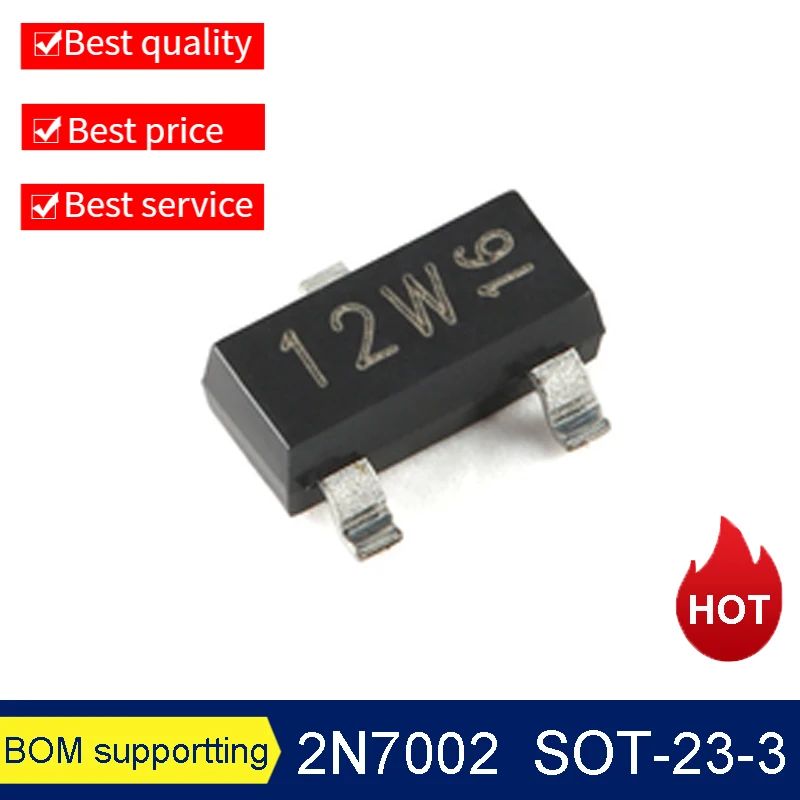 10PCS Origina 2N7002 2N7002P PS 2N7002BK 2N7002BKS MARKING 12W LWW ZTt LNW SOT-23 SOT363 SMD DIODE