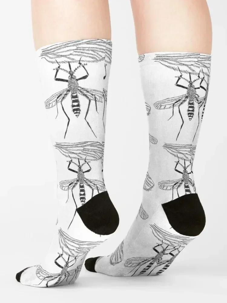 Mosquito Wing Anatomy Socks sports stockings shoes short Running Socks For Man Women's
