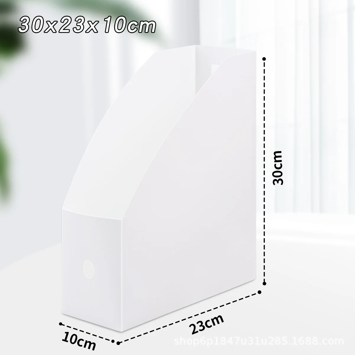 3 قطع من صندوق مستندات الملفات البلاستيكي، منظم التخزين، حامل المجلات عموديًا للمكتب
