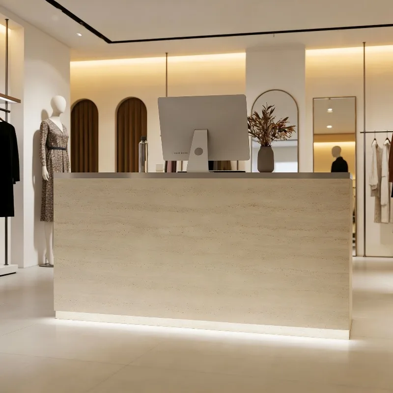 

Checkout page Clothing store Bar store Small front desk