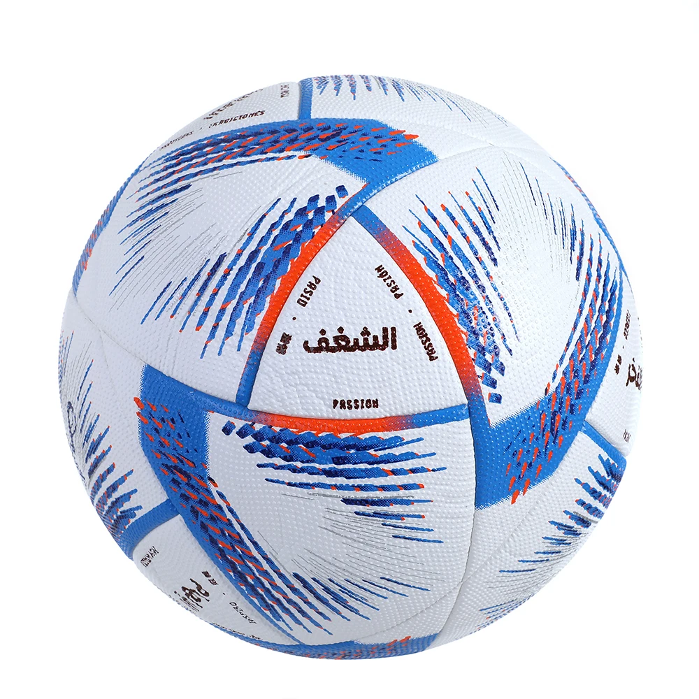 2023 High Quality Soccer Ball Official Size 5 PU Material Seamless Wear Resistant Match Training Football Futbol Voetbal Bola