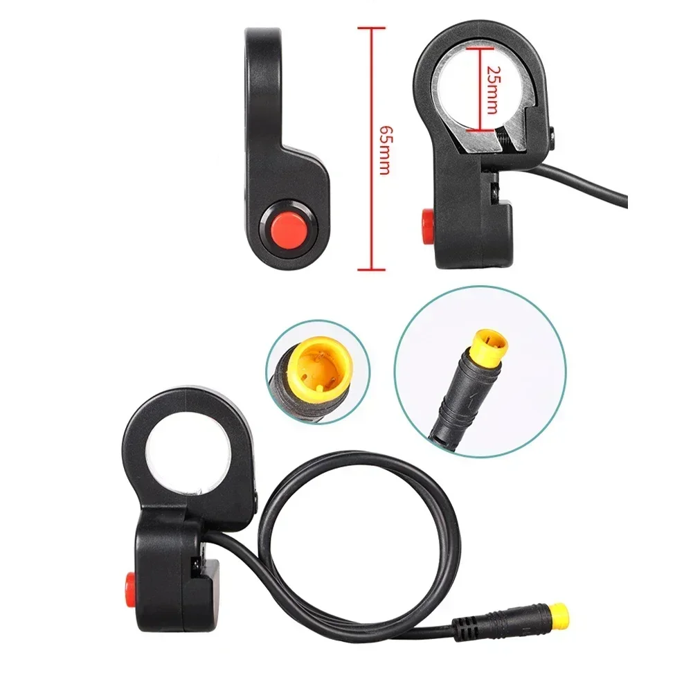 E-Bike Kill Switch Waterproof for Bafang BBS01B / BBS02B / BBSHD d-Drive Motor Bicycle MTB Kill Switch Button
