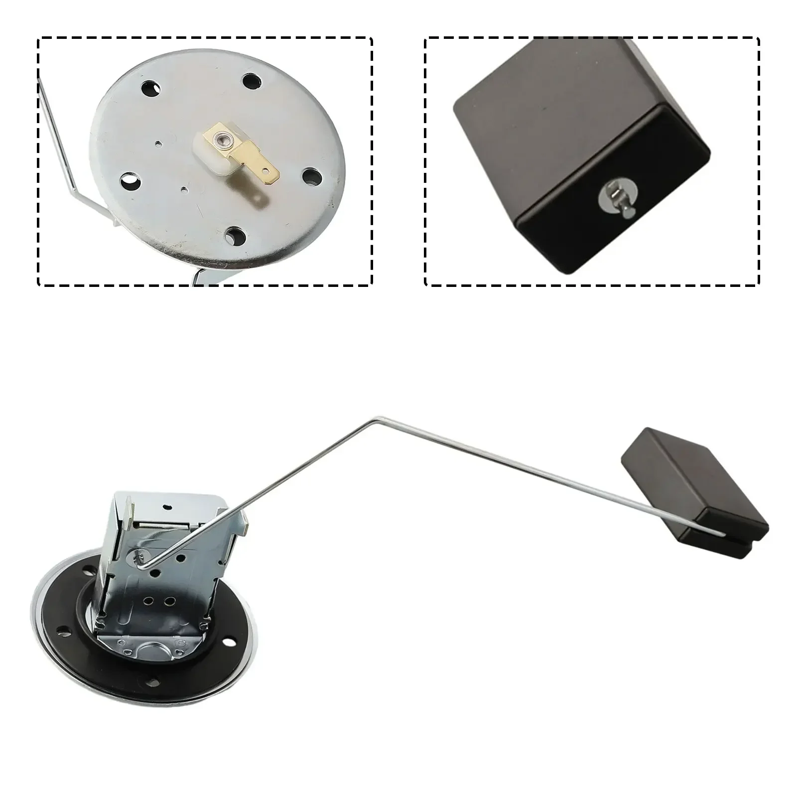 1pc Fuel Gauge Sending Unit Fit For Suzuki Samurai 1985-1995 34810-80700 Silver Plastic Plug-and-Play Auto Engine Parts