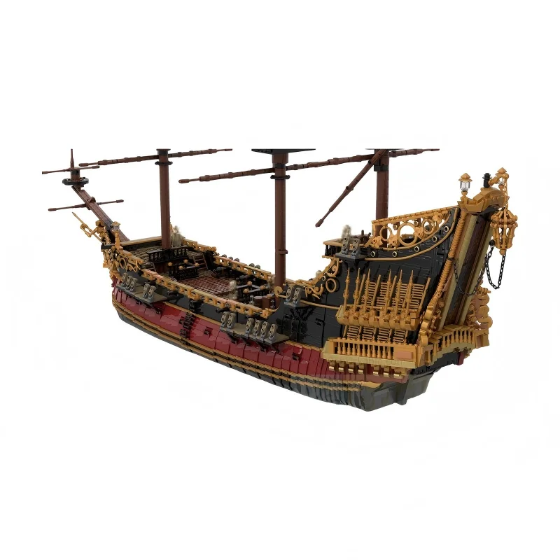 

Конструктор The Queen Revenge MOC: Классическая модель пиратского корабля, набор для сборки