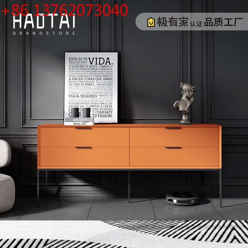 

Light Luxury Living Room Cabinet Chest Simple Design Modern Dinning Side Cabinet Drawer Storage Home Furniture