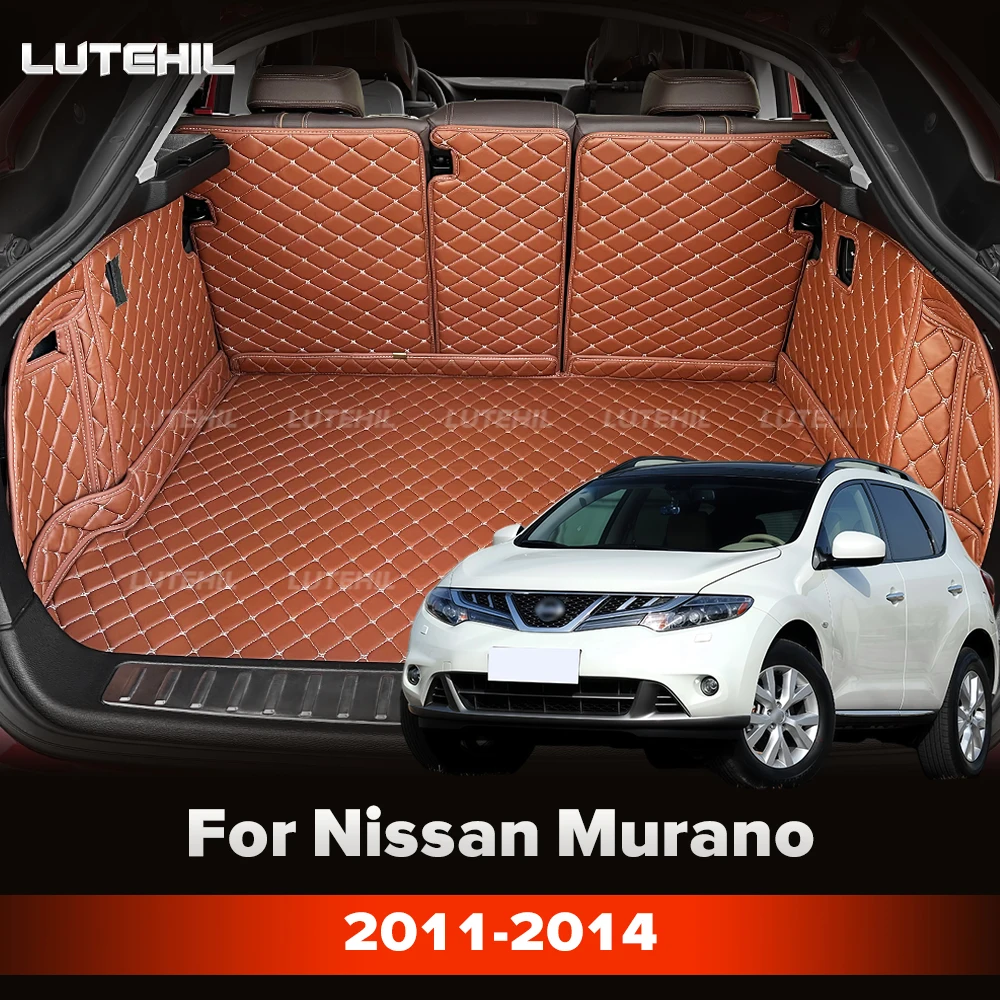 Cargo Liner For Nissan Murano 2011-2014 13 12 Car Trunk Mats Carpet With Backrest Protectors Cargo Mats Accessories Waterproof