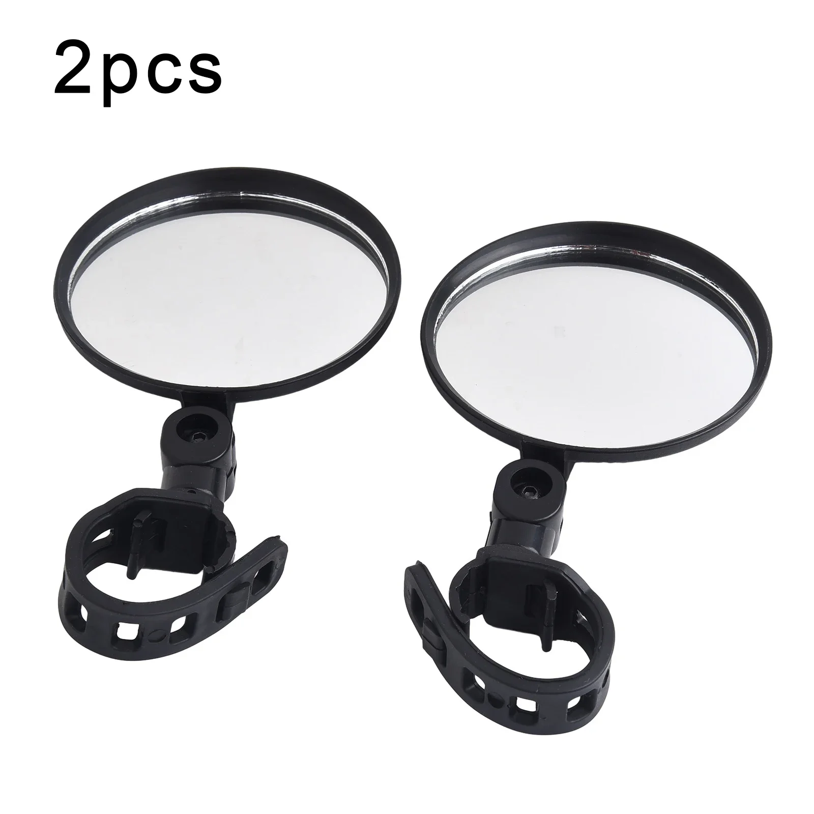 Handlebar Rear View Glass Round Accessories Adjustment Mirror Mountain Bikes Multi-Angle Multi-Joint Bike Bicycle Practical