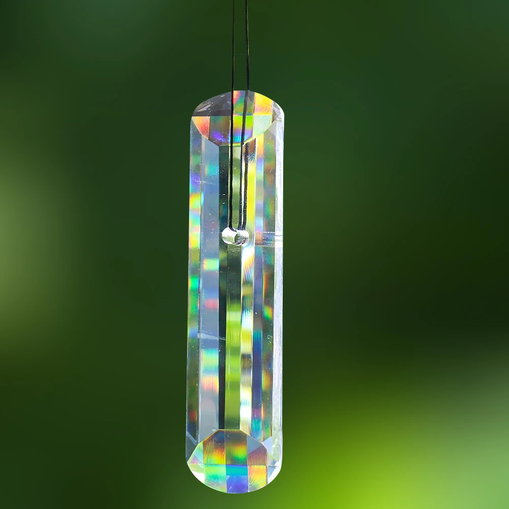 Lampa Kryształowa Szklana 4-calowa Pilla Ogród Aurora Tęcza Maker Żyrandol Domowy Dekoracja Wisząca Ozdoba Odstraszacz Ptaków Łapacz Słońca