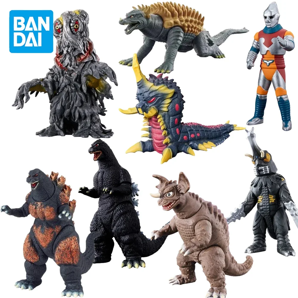 Original Auf Lager BANDAI Anime Mothra Ghidorah Hedorah Megalon Achilles Torestoris Godzilla Figur Echtes Modell Boxed Spielzeug