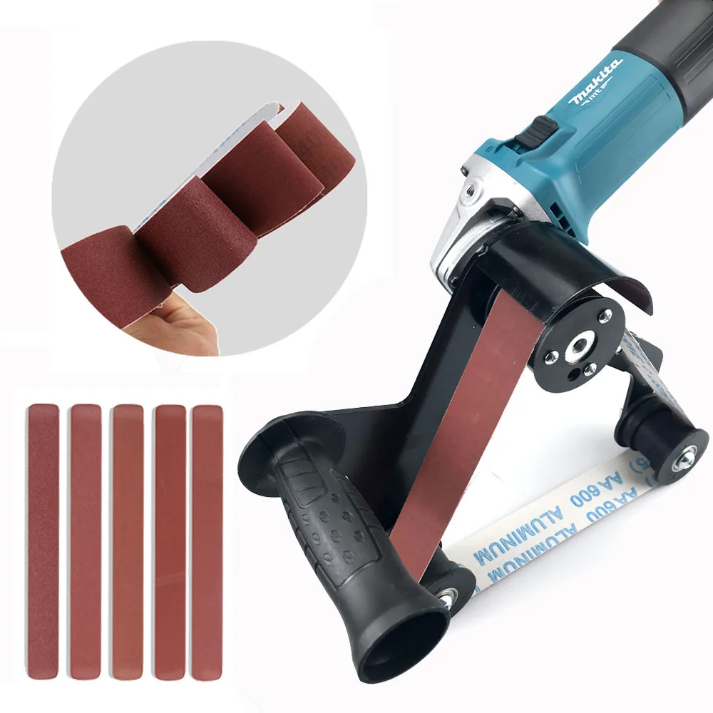 

Stainless Steel Tube Polishing Machine Belt Sander Grinder Angle Conversion Attachment For Metal Surface Finishing