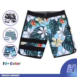 Summer New Waterproof Beach Shorts Men Phantom Bermuda Board Shorts Swim Quick Dry Casual Diving Surfwear Plus Swimwear 2024 Aug