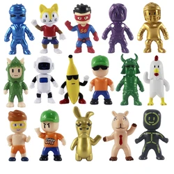 Stumble Guys Action Figure Kawaii Anime PVC Game Model Statue Set Multiplayer Type Collection Kids Birthday Gift Toy