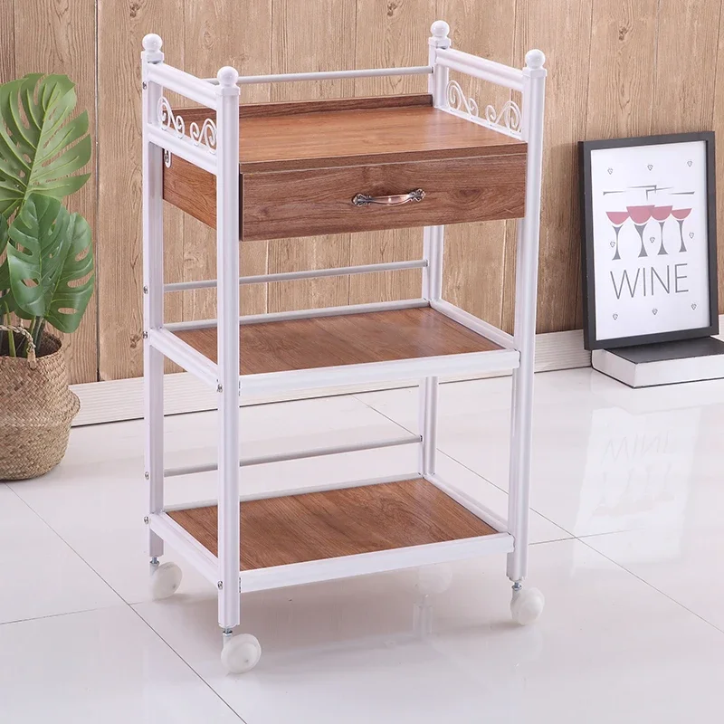 Cosmetic Tool Salon Trolley Utility Drawers Medical Rolling Salon Trolley Manicure Carrito Auxiliar Salon Furniture BL50ST