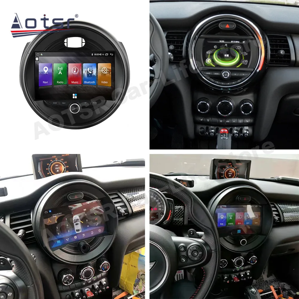 Multimedialny Android12 odtwarzacz dla BMW MINI Cooper F54 F55 F56 F60 2014 2015 2016 2017 2018 2019 GPS samochód z nawigacją radioodtwarzacz