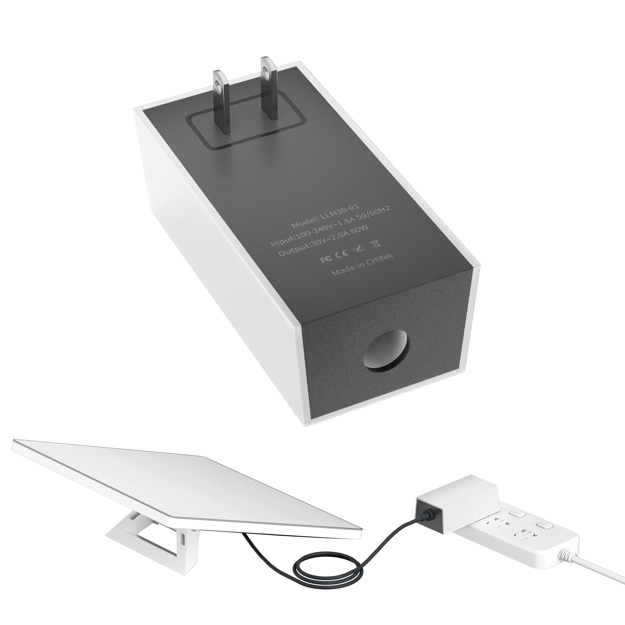 Starlink Mini Charger 60W Replacement Power Supply AC Adapter 30V 2A Output Wall Charger Plug for Starlink Mini Dish