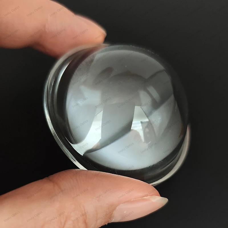 12.6 17 18 20 22 23 28 30 34 44 50 52mm Plano Convex Optical Glass Lens for LED Flashlight Auto Lamp Spotlight Light