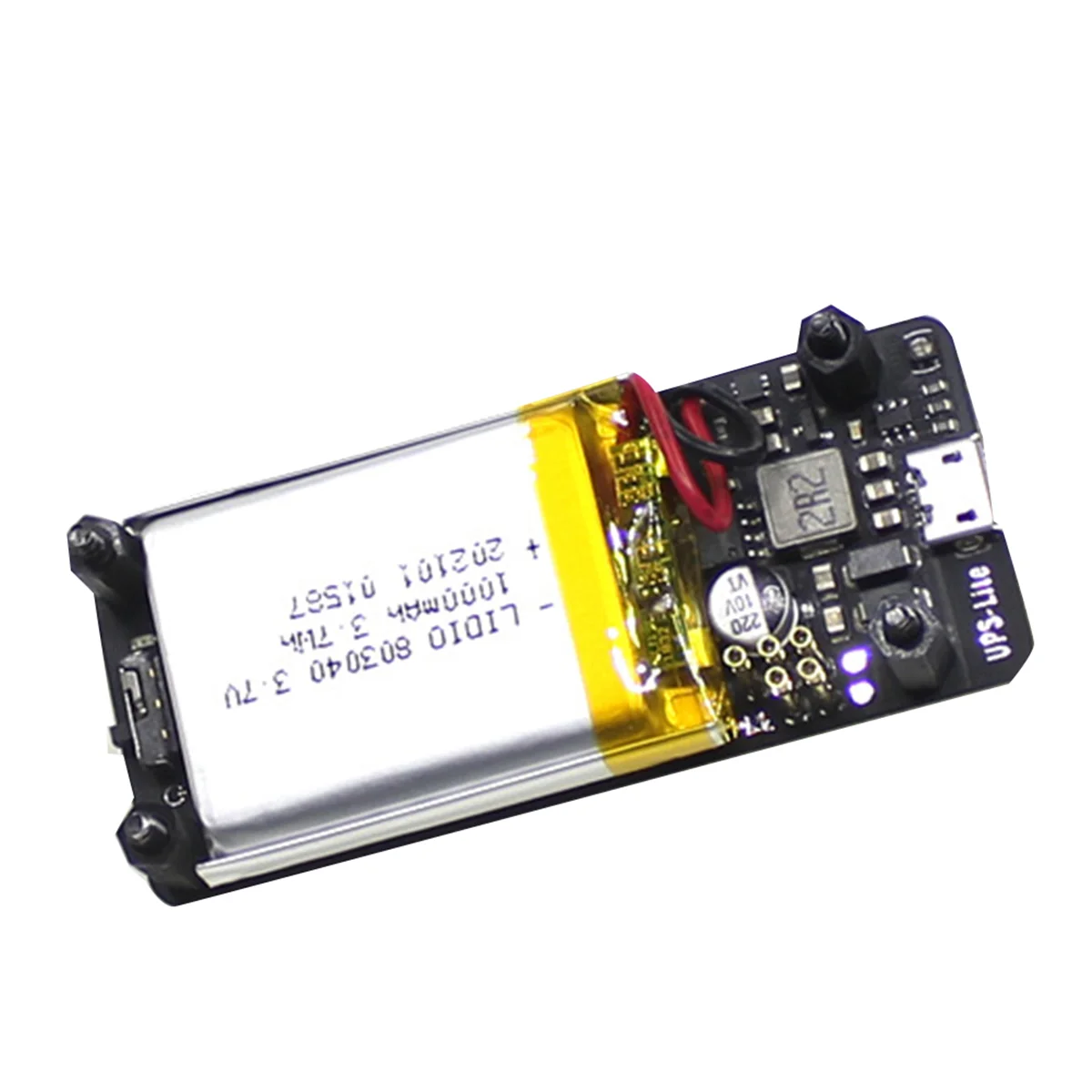 ABWG-For Raspberry Pi Zero UPS-Lite Power Board Integrated Serial Port and Power Detection Function with