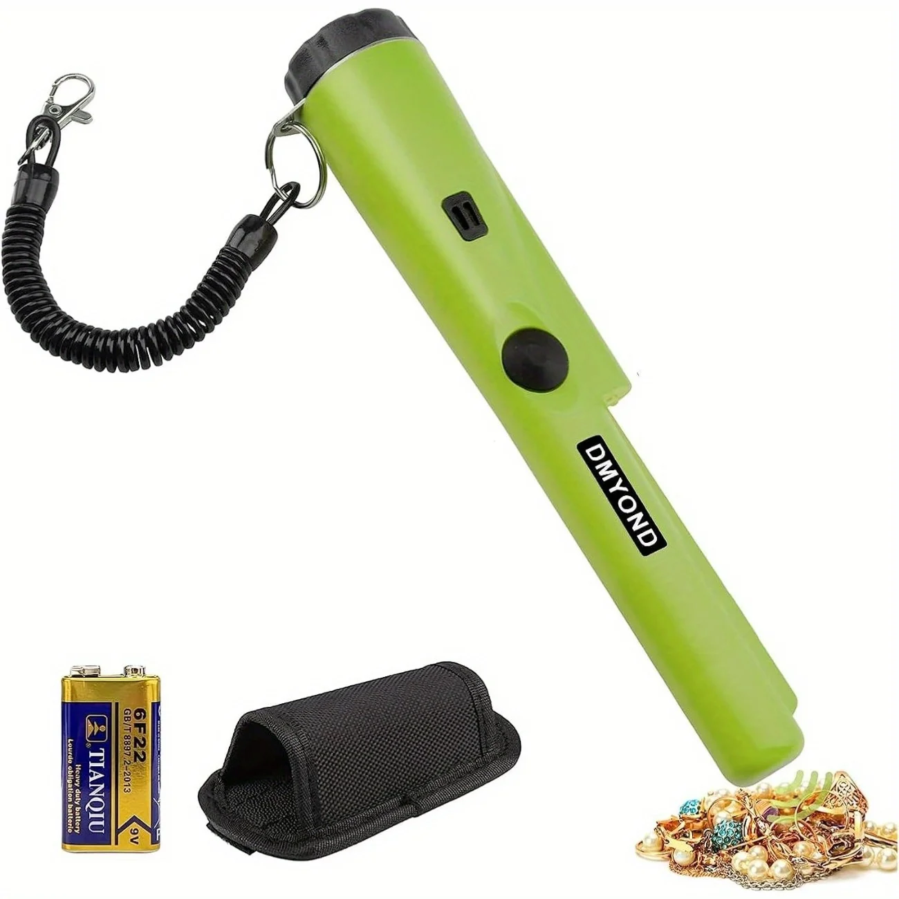 Metal Detector Pinpointer, Professional Waterproof Handheld Pin Pointer Wand, Search Treasure Pinpointing Finder Probe