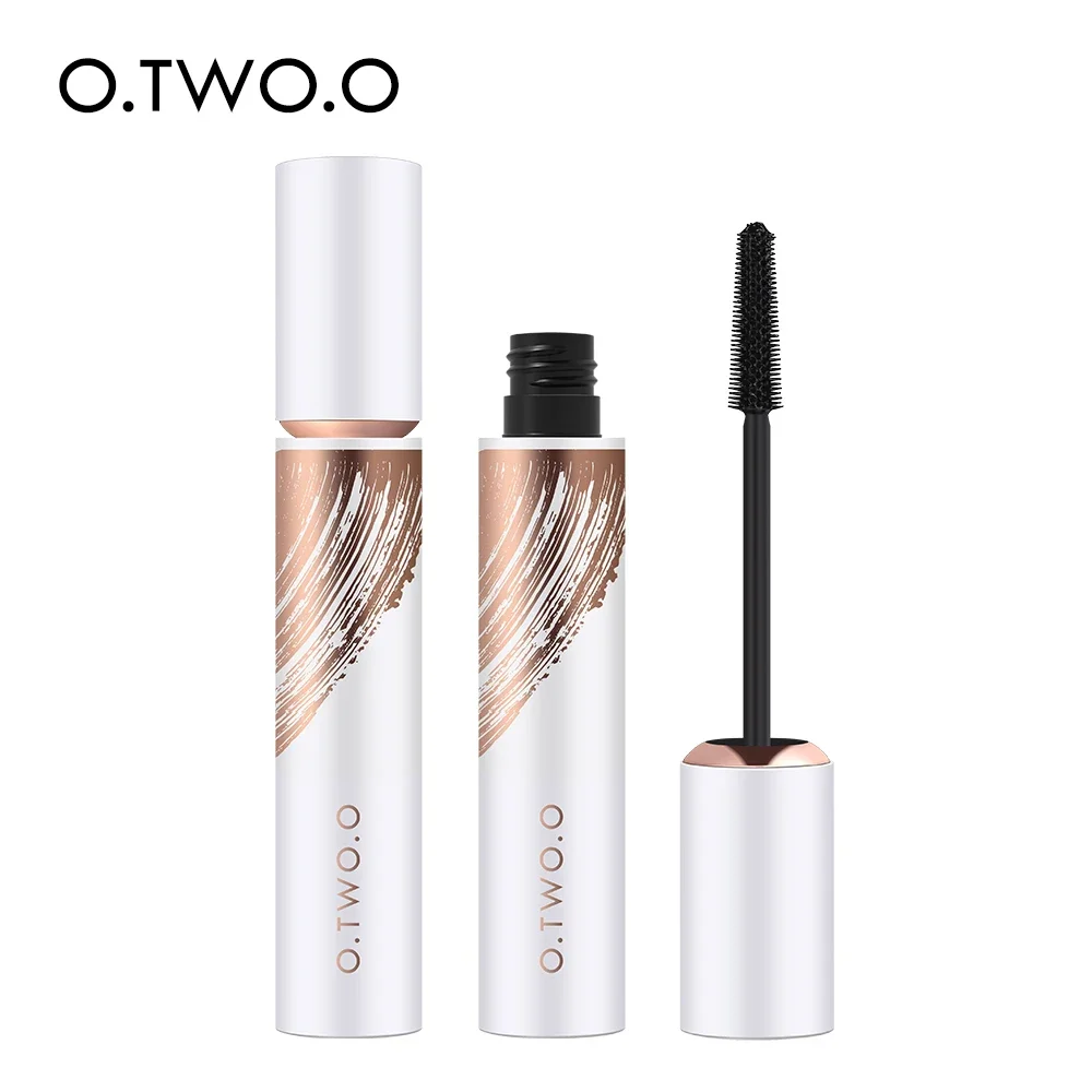 O.TWO.O ماسكارا سوداء لتطويل الرموش ماكياج مقاوم للماء طويل الأمد حجم الماسكارا 4D مستحضرات التجميل