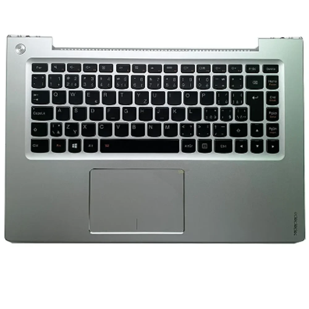 

New for Lenovo Ideapad U430 U430T U430P Laptop Palmrest Upper Case With CZ Czech Backlit Keyboard Touchpad C Cover 90203141