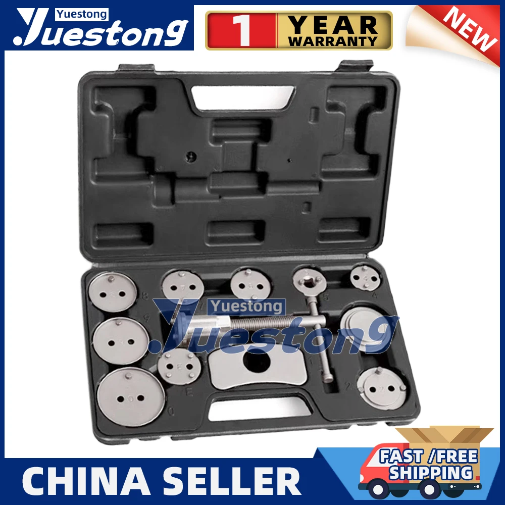 for 12pcs Disc brake cylinder adjustment wrench brake pad disassembly tool brake piston brake cylinder top return tool