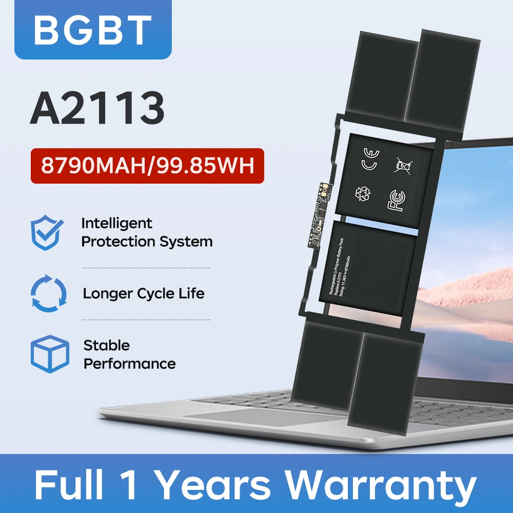 BGBT A2113 Battery for Apple MacBook Pro Retina 16