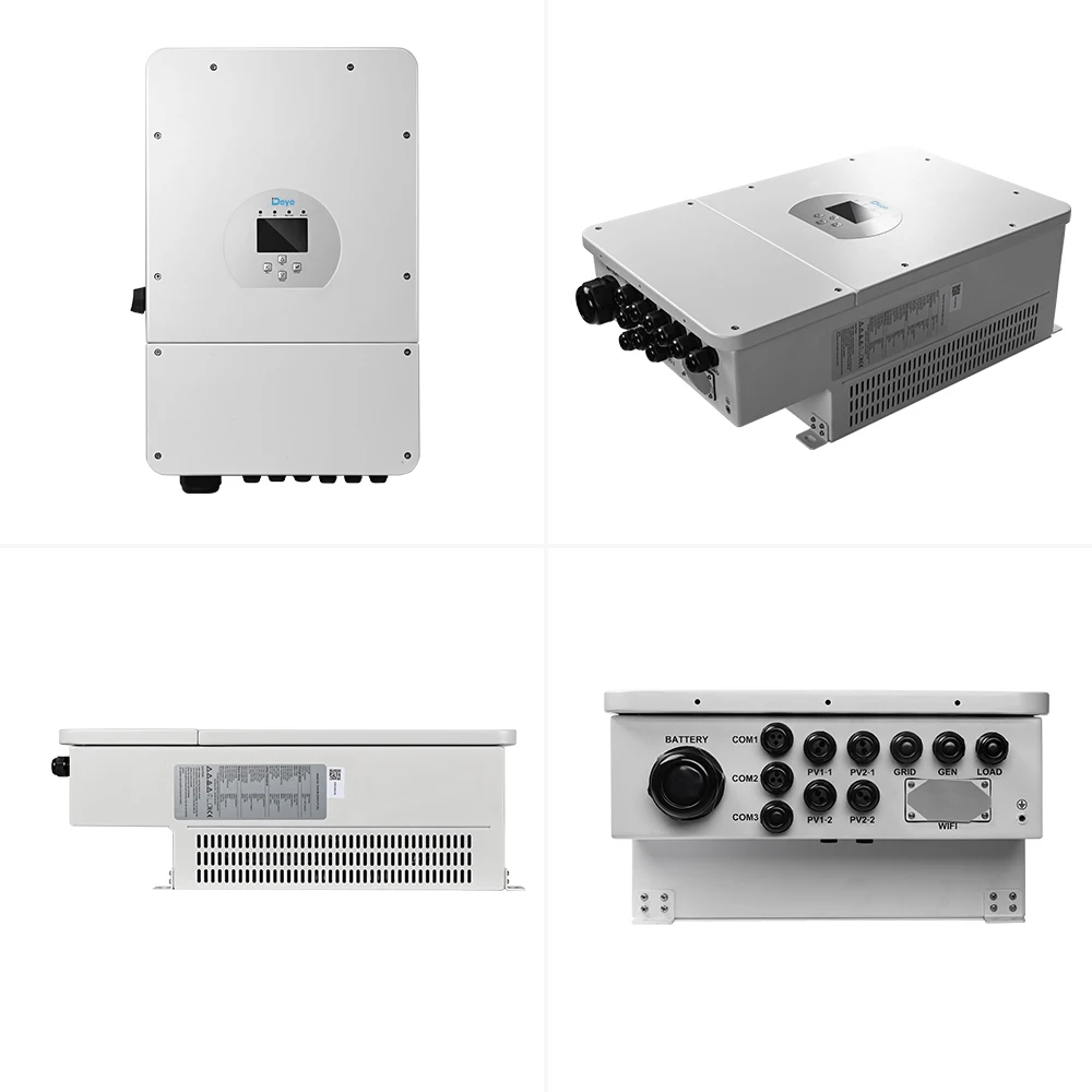 

3-фазный гибридный инвертор Deye для автономной солнечной энергетической системы — инвертор солнечной панели с максимальным отслеживанием точек мощности 8 кВт, 10 кВт, 12 кВт