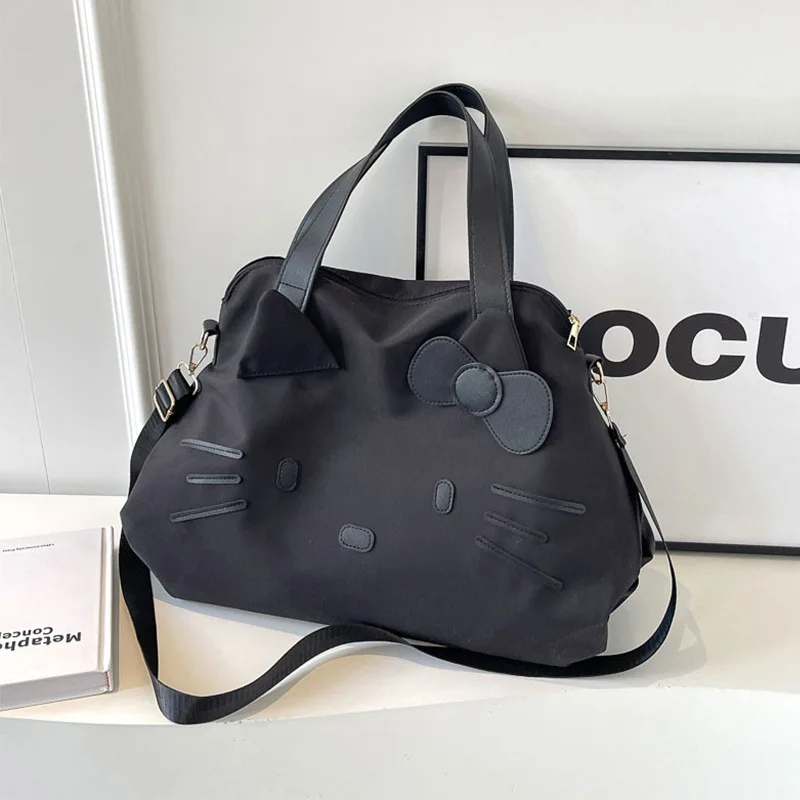 Bolsas de almacenamiento de viaje de Hello Kitty, bolsas de equipaje Sanrio, maleta, bolso colgante, bolsos de mano, bolso de moda para mujer, mochilas de mano portátiles