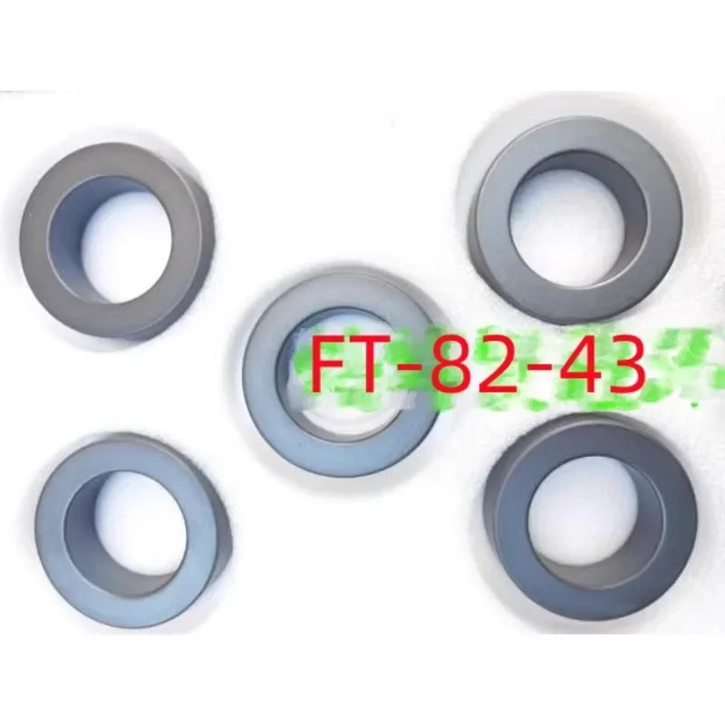 1Pcs FT82-43 American RF Ferrite Magnetic Ring FT-82-43 Size 21*13.2*6.35mm Magnetic Permeability 850