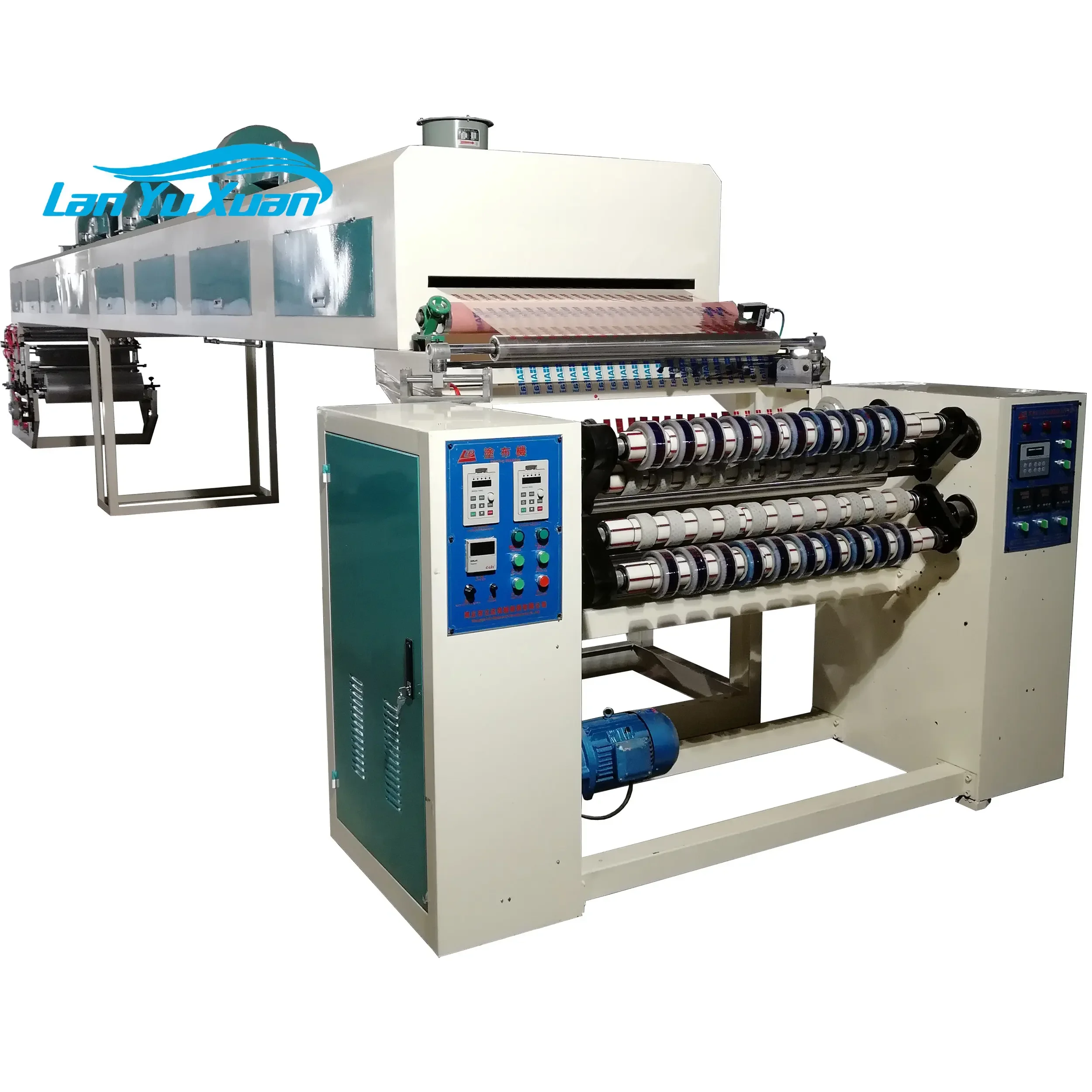 LD-1000 High yield automated coating machine for adhesive tape Moderate Price simple printed sealing tape gluing machine