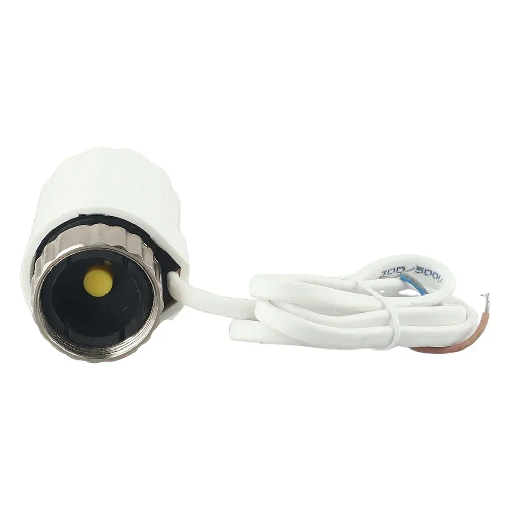 230V Heating Valve M30x1.5mm Electric Heating Actuator Crack-proof Material Energy Saving Actuator Flame-proof Design