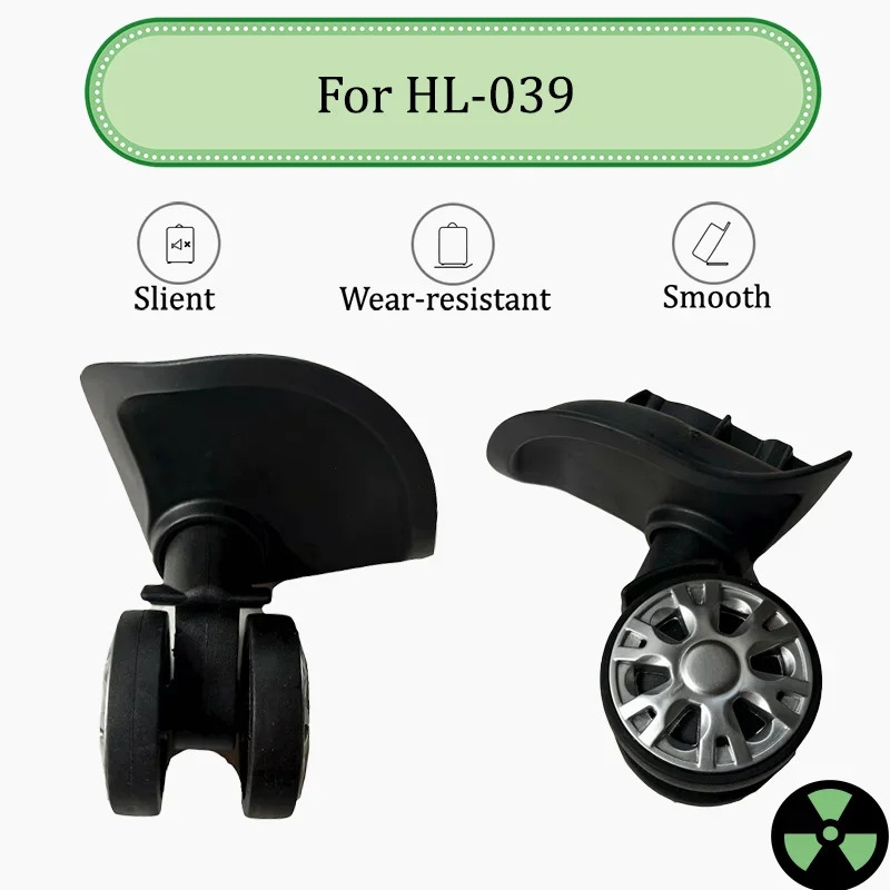 

For HL-039 Silent Wheels Replacement Luggage Wheels - Smooth Travel Experience Compatible with Luggage Brands