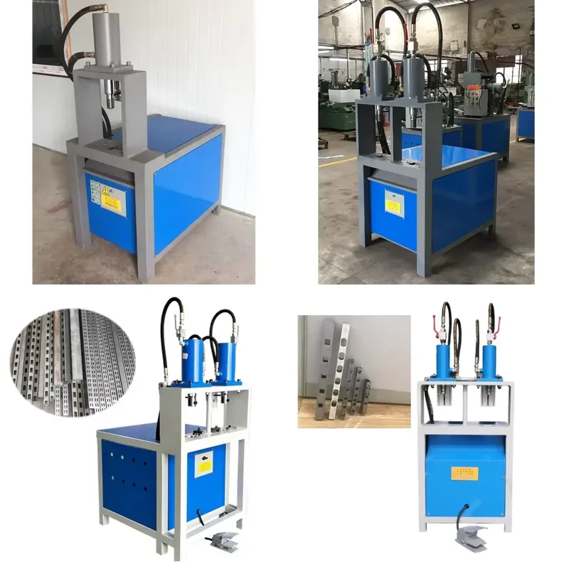 High Performance Industrial Round Tube Hole Punching Machine for Metal Pipe Perforation Heavy Duty Hydraulic Puncher