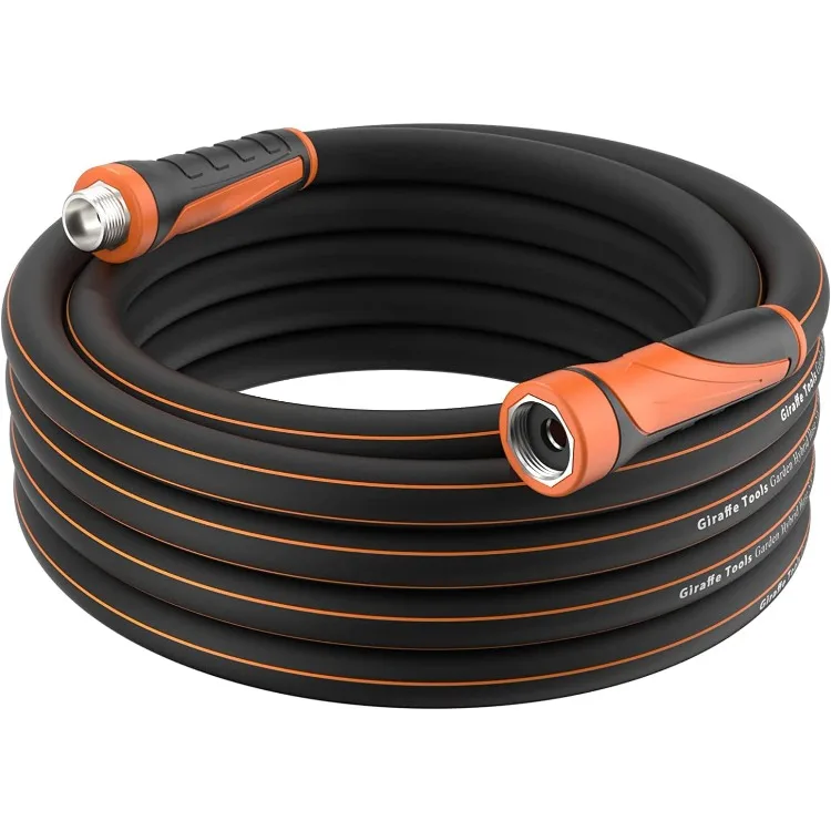 

Garden Hose 50ft x 5/8", Water Hose Heavy Duty, Flexible, Lightweight Hybrid Hose with Swivel Handle, Male to Female Fittings