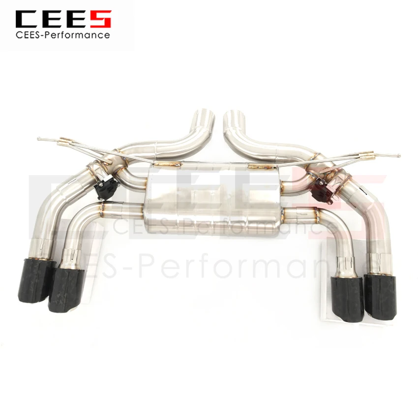 

CEES Exhaust System For BMW X5M 4.4T Catback Stainless Steel Valve Muffler Catback Escape Tubo Escape Coche Car Parts