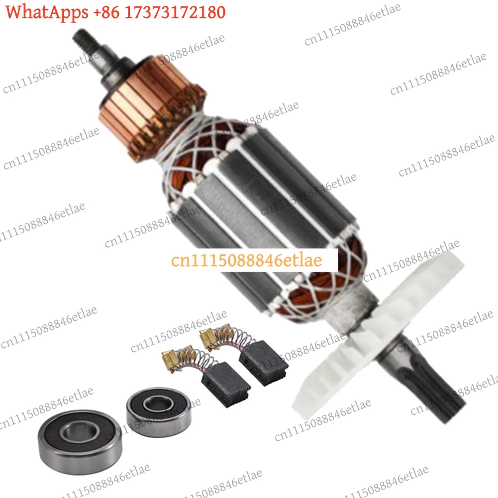 220V Rotor Armature 360591E for DH40MRY DH40M DH40MR DH40SR Rotary Hammer, Replacement Parts
