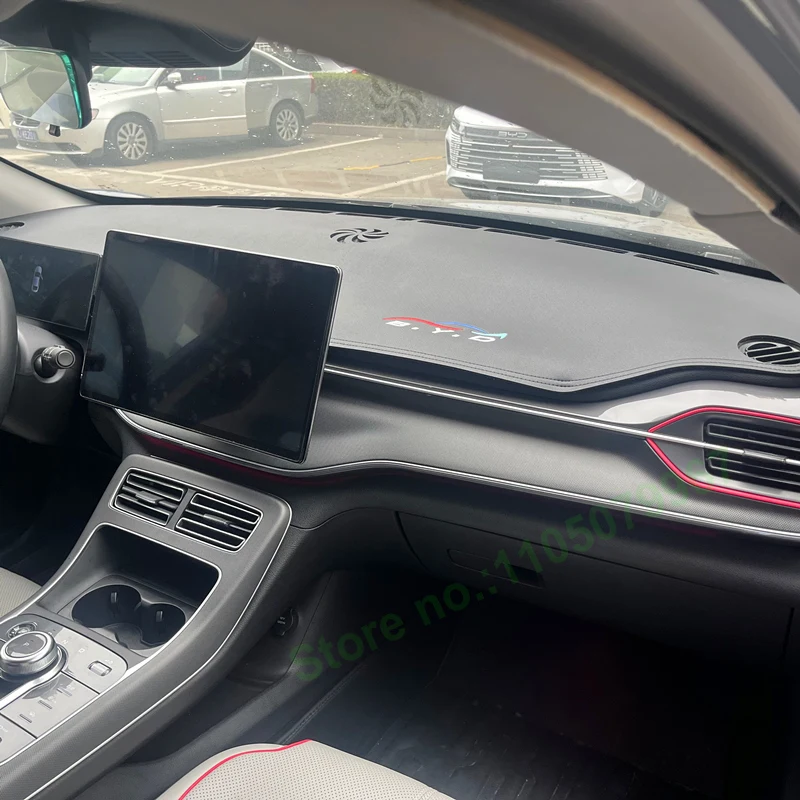 

Anti-slip Suede Leather Darsboard Mat For BYD Destroyer 5 Sun Protection Heat Insulation Car Interior Decoration Sunade Pad