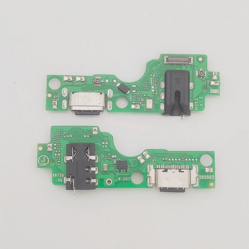 For Tecno Spark 30 5G KL8 USB Dock Charger Port Plug Jack Microphone MIC Flex Cable Charging Board Flex Cable With IC
