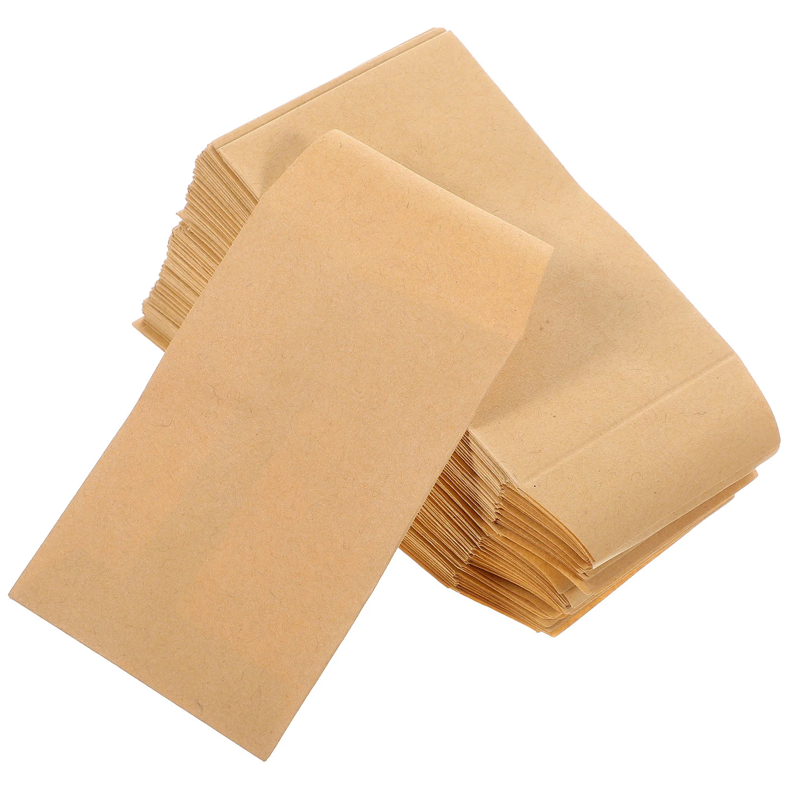 100 Pcs Seed Envelope Mailing Envelopes Small Envelops Seal Mini Blank Kraft Paper Coin Baby Binders