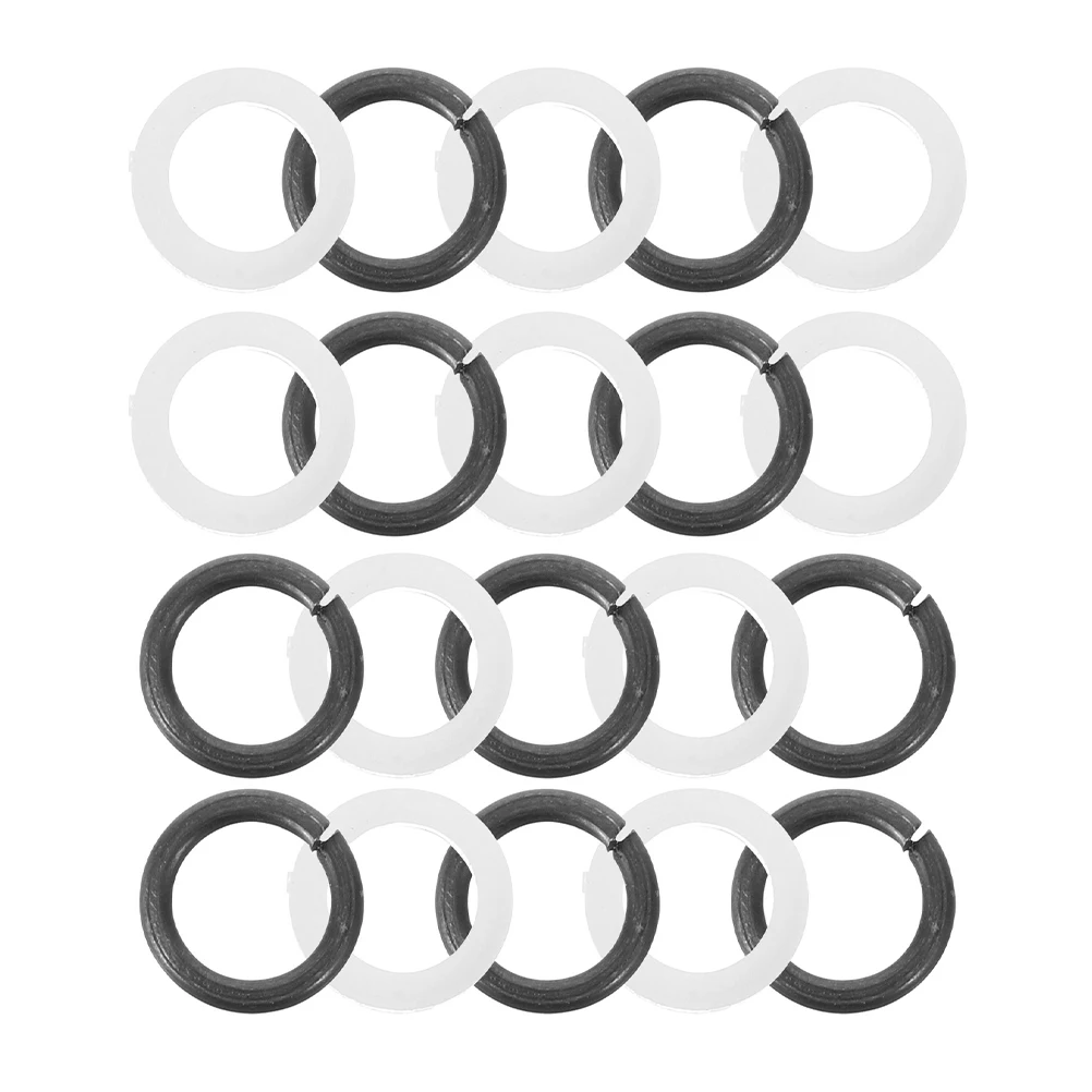 

20 Pairs Guitar Tuner Handle Durable Plastic Gasket Washers For Electric Acoustic Guitar Parts Accessories Tuning Peg Spacer