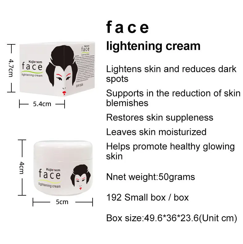 جديد حار حمض الكوجيك كريم وجه ترطيب النمش إزالة مكافحة الشيخوخة اشراق ترطيب كريمات الوجه منتجات العناية بالبشرة #3