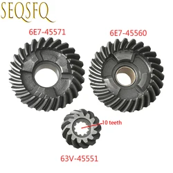 Gear Kit For Yamaha 15HP 9.9HP Outboard Motor 6E7-45560 6E7-45571 63V-45551 9.9E 15E series Boat Engine Parts