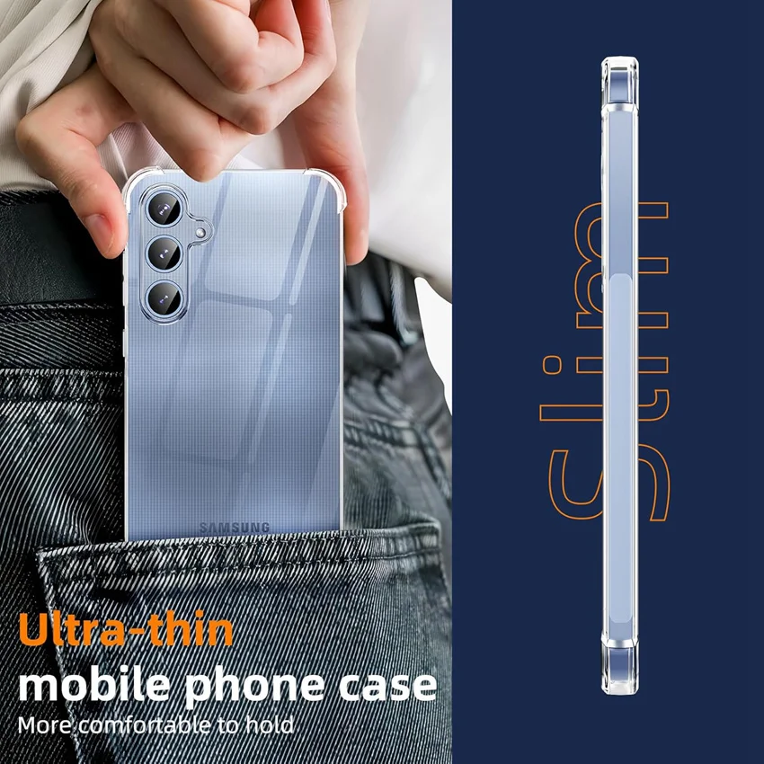 M01 M02 M02S M04 M10 M11 M13 M14 M15 Clear Case For Samsung Galaxy M20 M23 M30 M31 M32 M33 M34 M35 M51 M52 M53 M54 M55 M62 5G