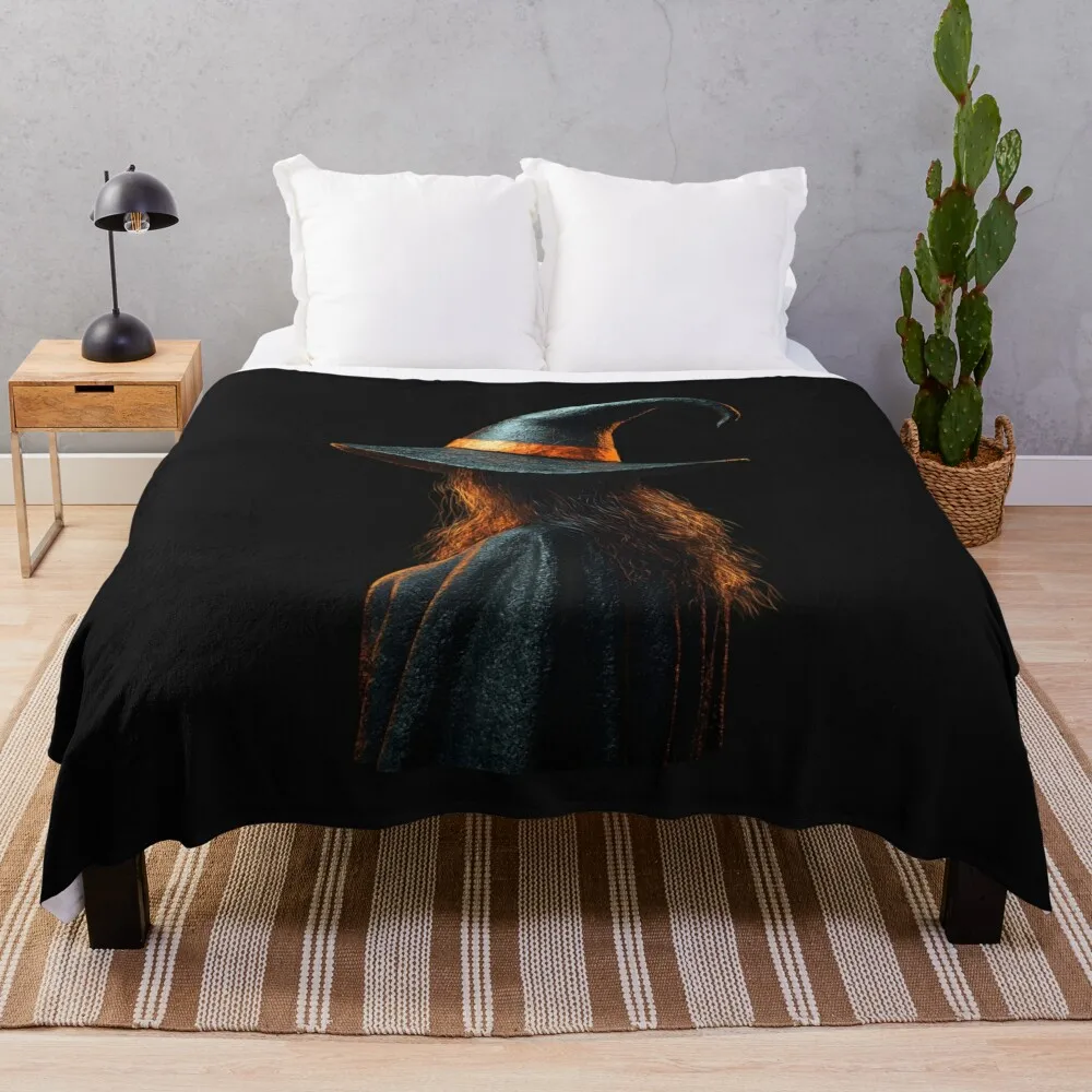 

Behind the Witch Throw Blanket christmas gifts Stuffeds Heavy Blankets