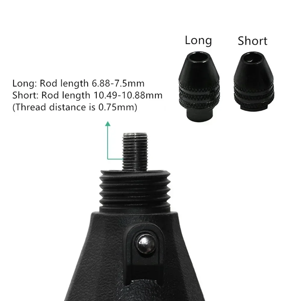 Portabrocas Universal sin llave, miniadaptador de brocas sin llave de 0,3-3,2mm para herramientas rotativas Dremel, accesorios para grabador