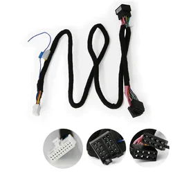 #4 Car DSP Amplifier ISO PLUG Special-Tail Line Socket Plug And Play Cable for Universal VW Opel Wiring Connecto Ddapter