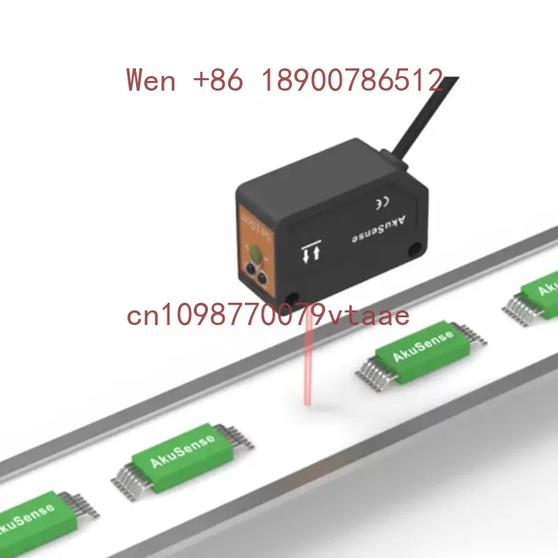 Akusense PTN Series Miniature Photoelectric Sensor Optical Detection NPN PNP Switch IP67 Through-beam Optic Sensor