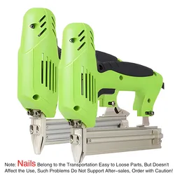 Electric Nail Gun Stapler Gun Woodworking Tools 220V Nailing Stapler Shooter Furniture Stapler Framing Tacker DIY Hand Tool
